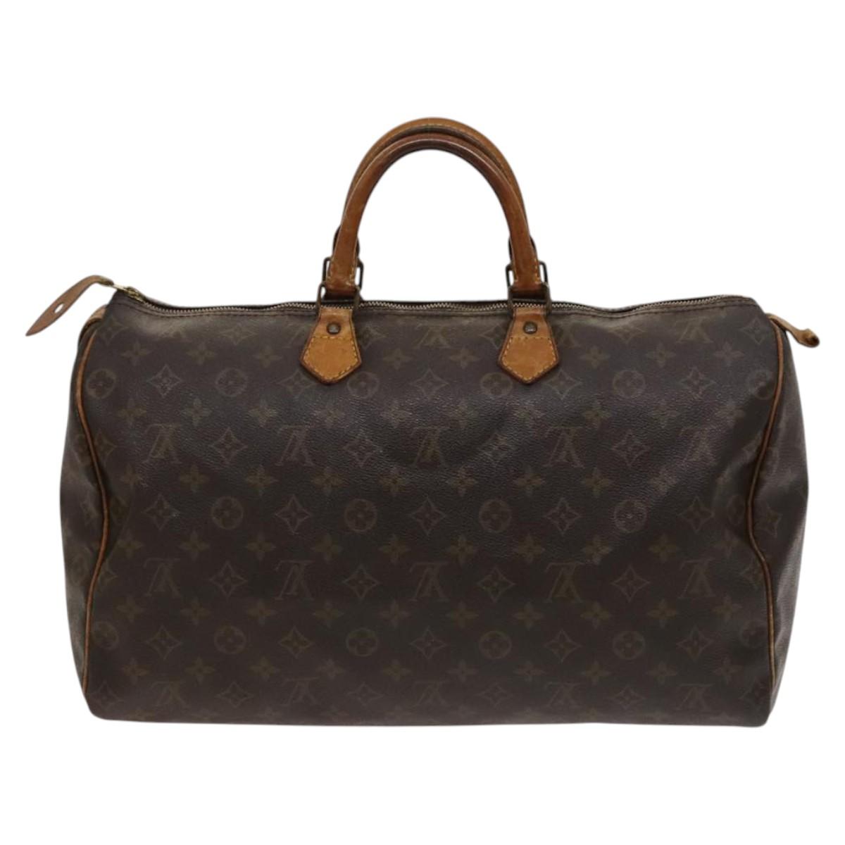 LOUIS VUITTON Monogram Speedy 40 Hand Bag M41522 LV 120519