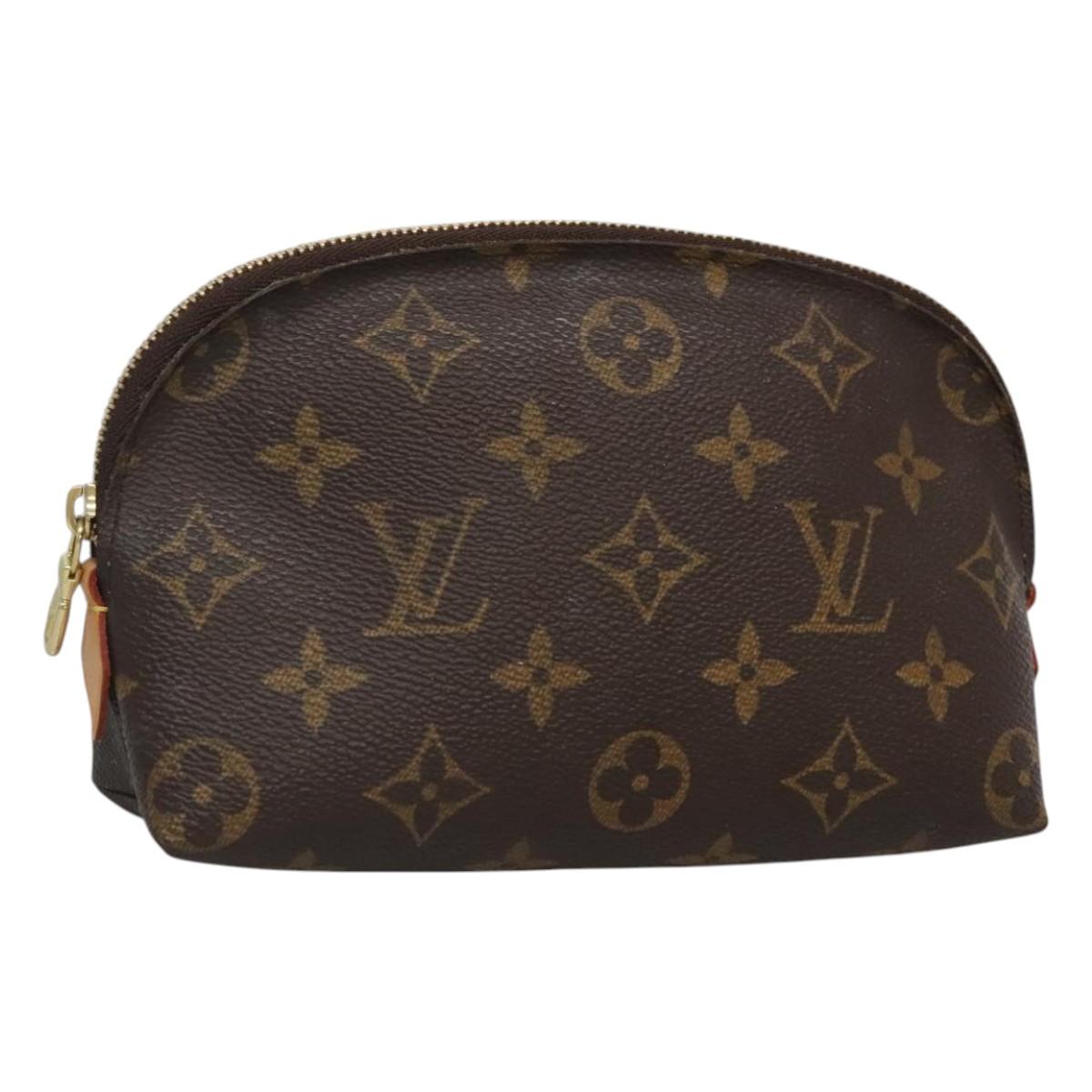 LOUIS VUITTON Monogram Pochette Cosmetic PM Pouch M43998 LV 120596