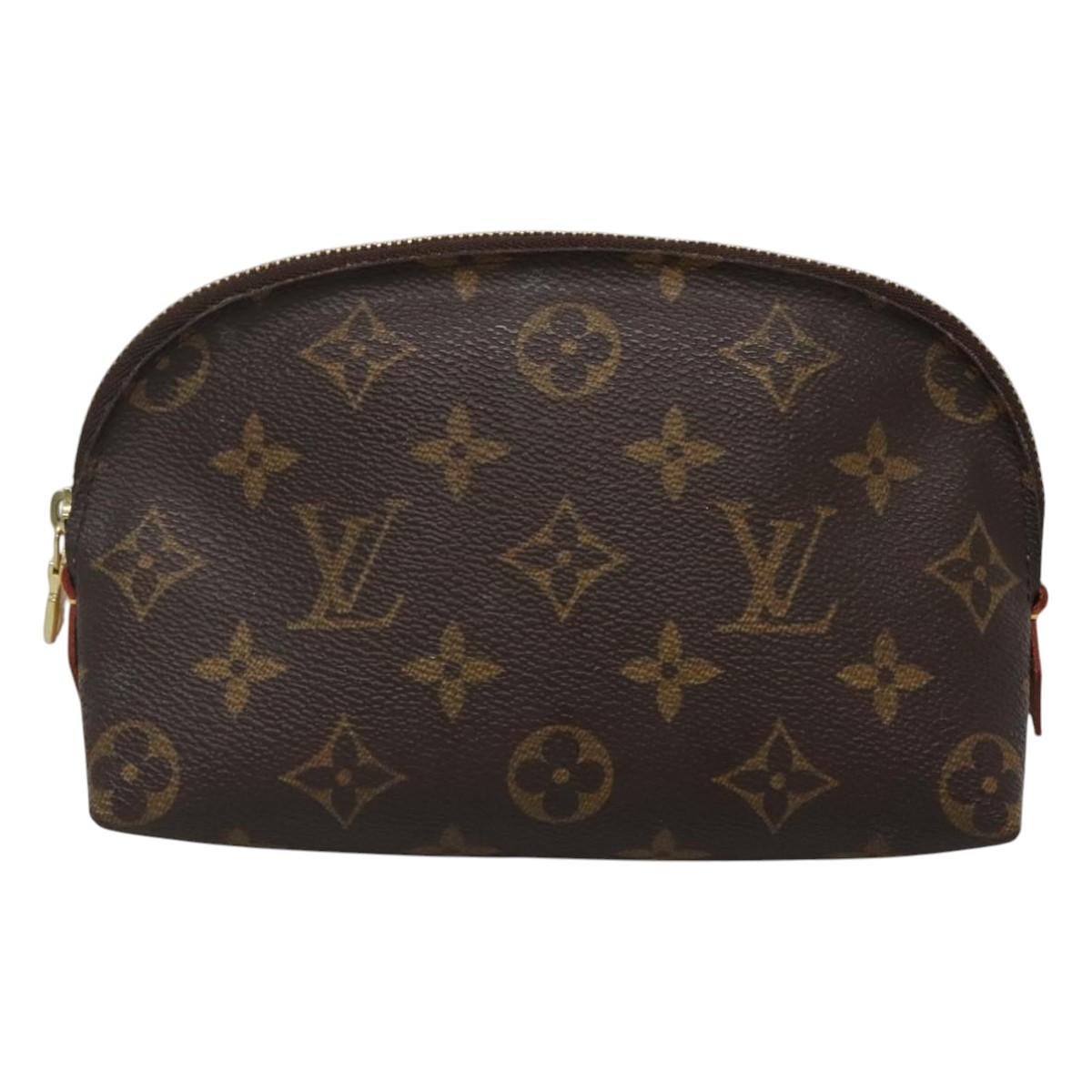 LOUIS VUITTON Monogram Pochette Cosmetic PM Pouch M43998 LV 120596