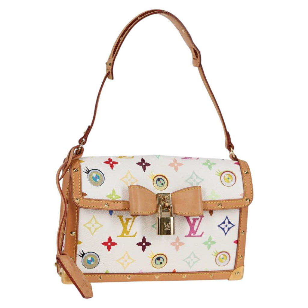 LOUIS VUITTON Multicolor Ribbon Pochette I Miss You Bag M92051 120751SV