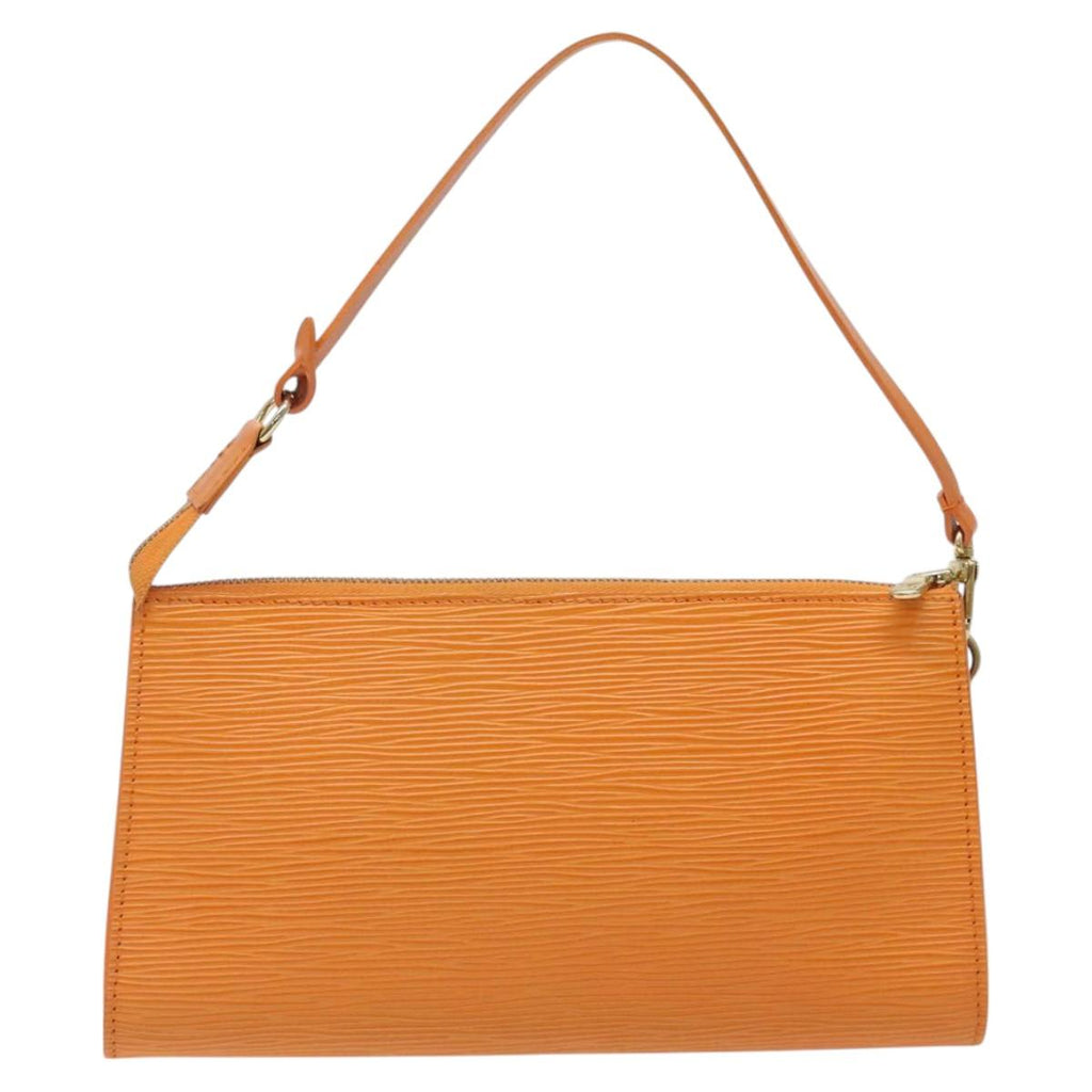 LOUIS VUITTON Epi Pochette Accessoires Pouch Orange Mandarin M5294H 121027