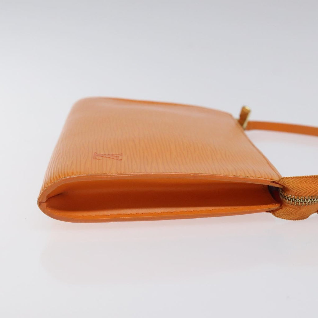 LOUIS VUITTON Epi Pochette Accessoires Pouch Orange Mandarin M5294H 121027