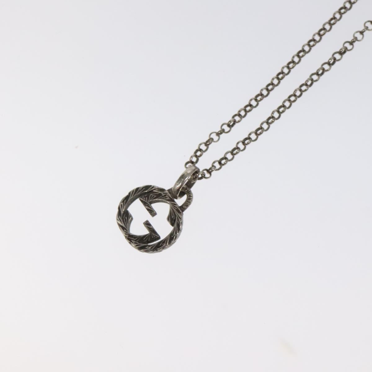 GUCCI Necklace metal Silver 121186