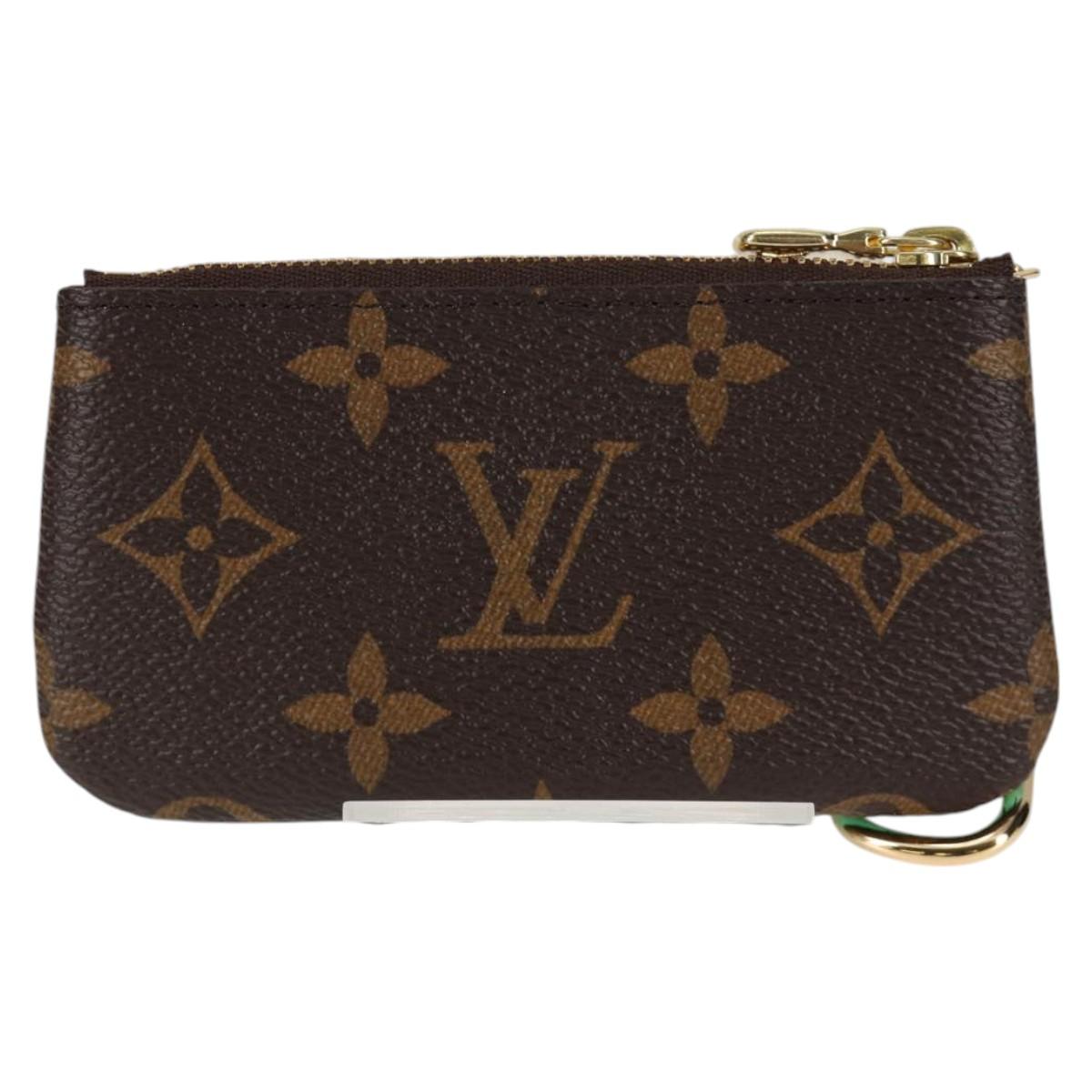 LOUIS VUITTON Monogram Vivienne Pochette Cles Coin Purse M82615 LV 121828A