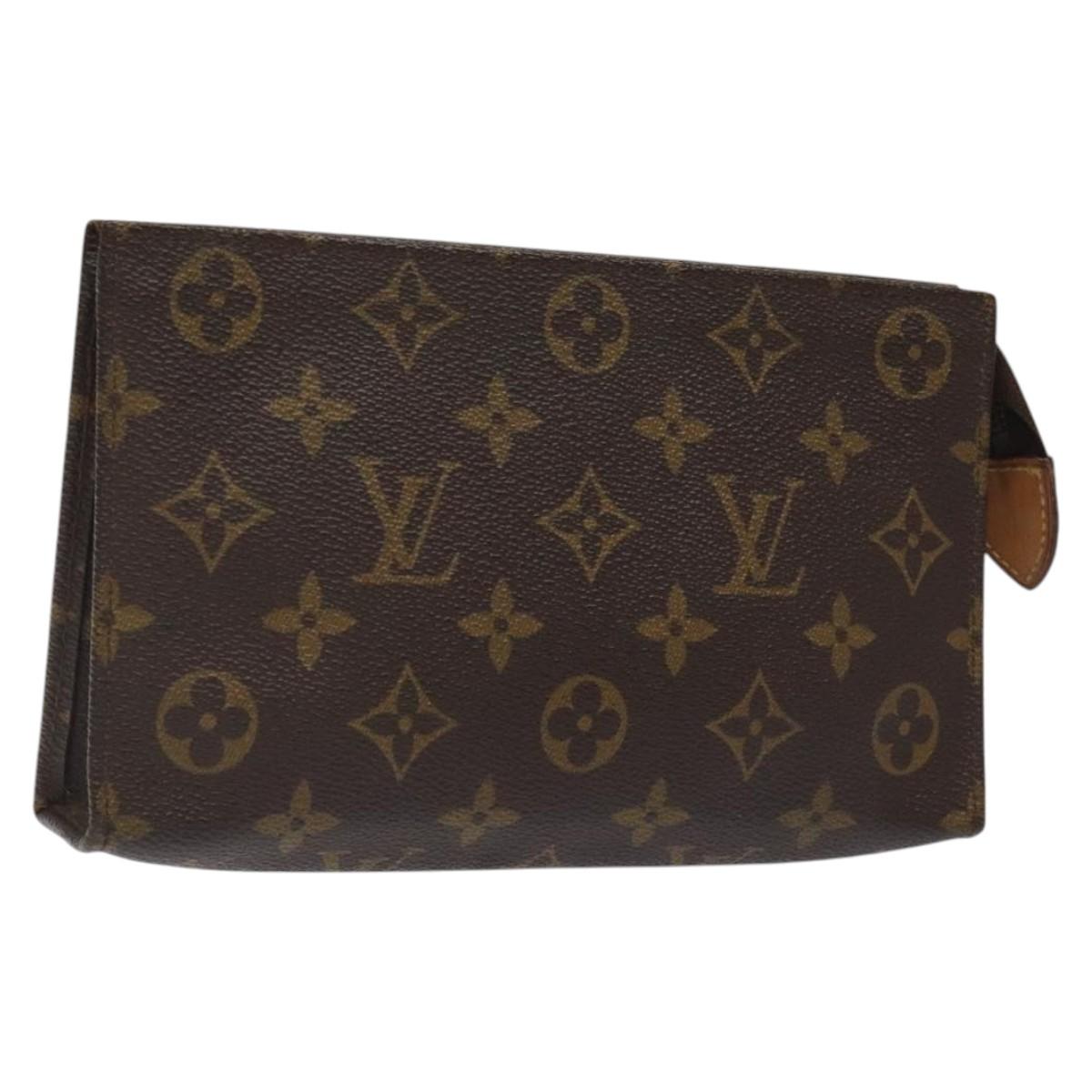 LOUIS VUITTON Monogram Pochette Compact Tool Pouch M51970 LV 121875