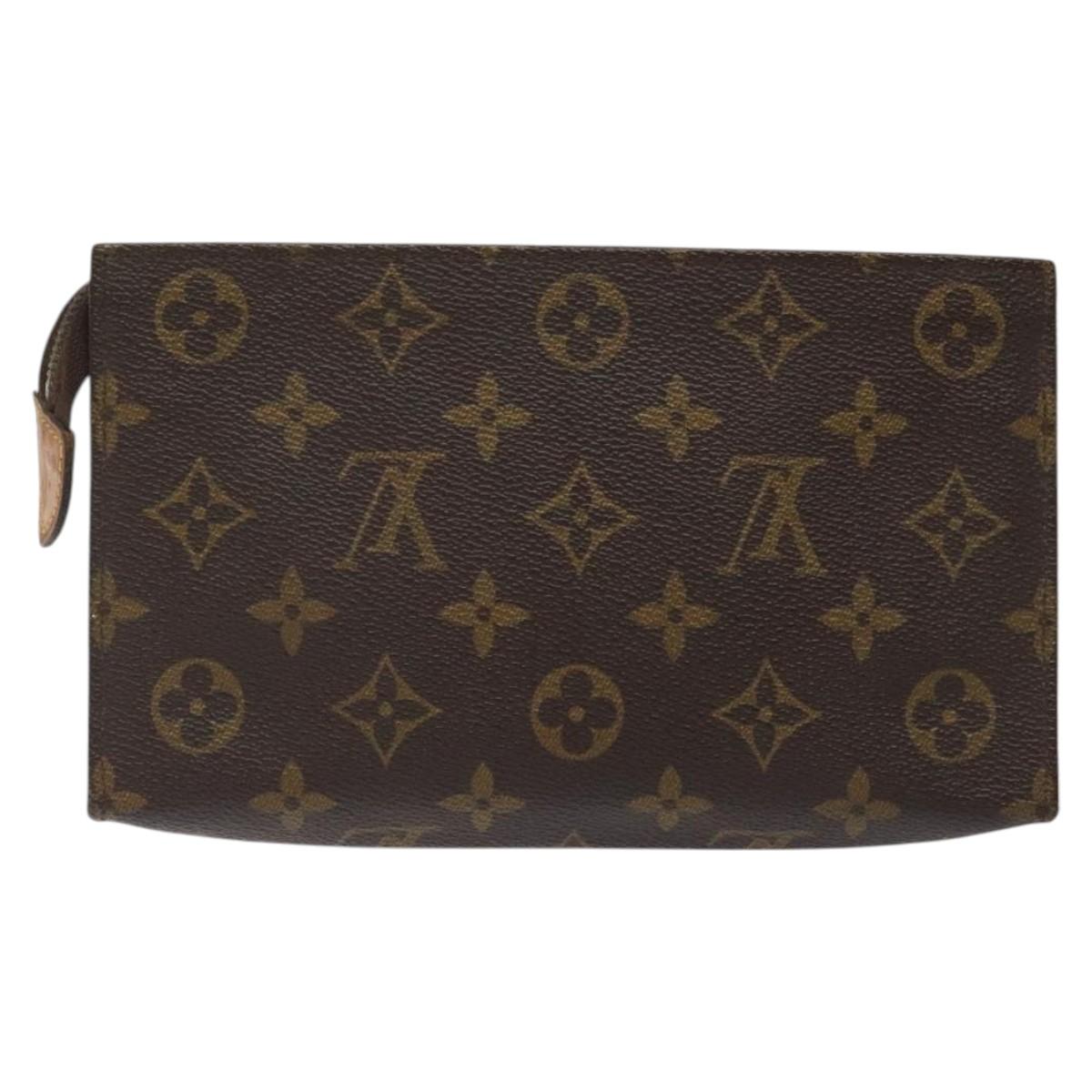 LOUIS VUITTON Monogram Pochette Compact Tool Pouch M51970 LV 121875