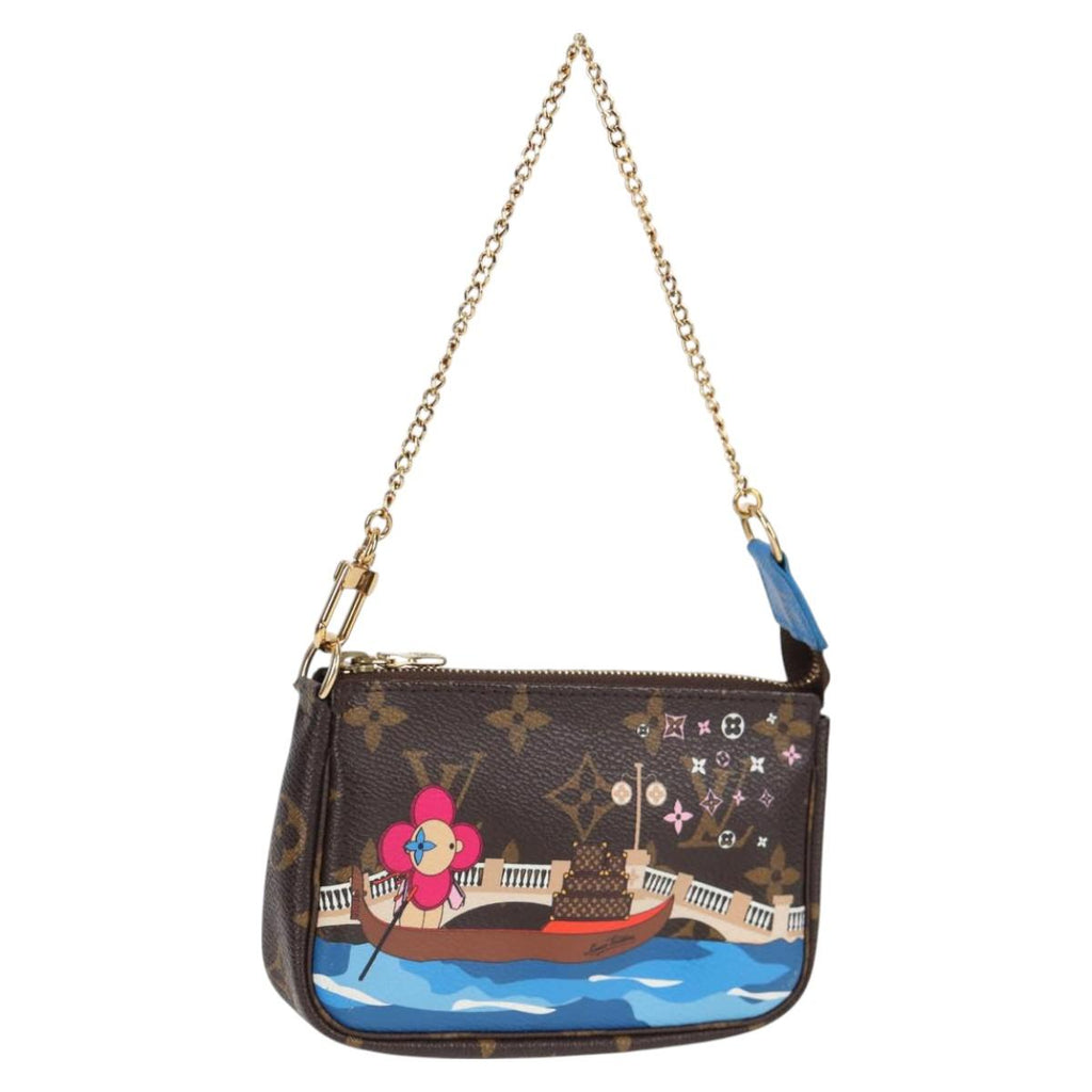 LOUIS VUITTON Monogram Vivienne Mini Pochette Accessoires M68489 122422SM