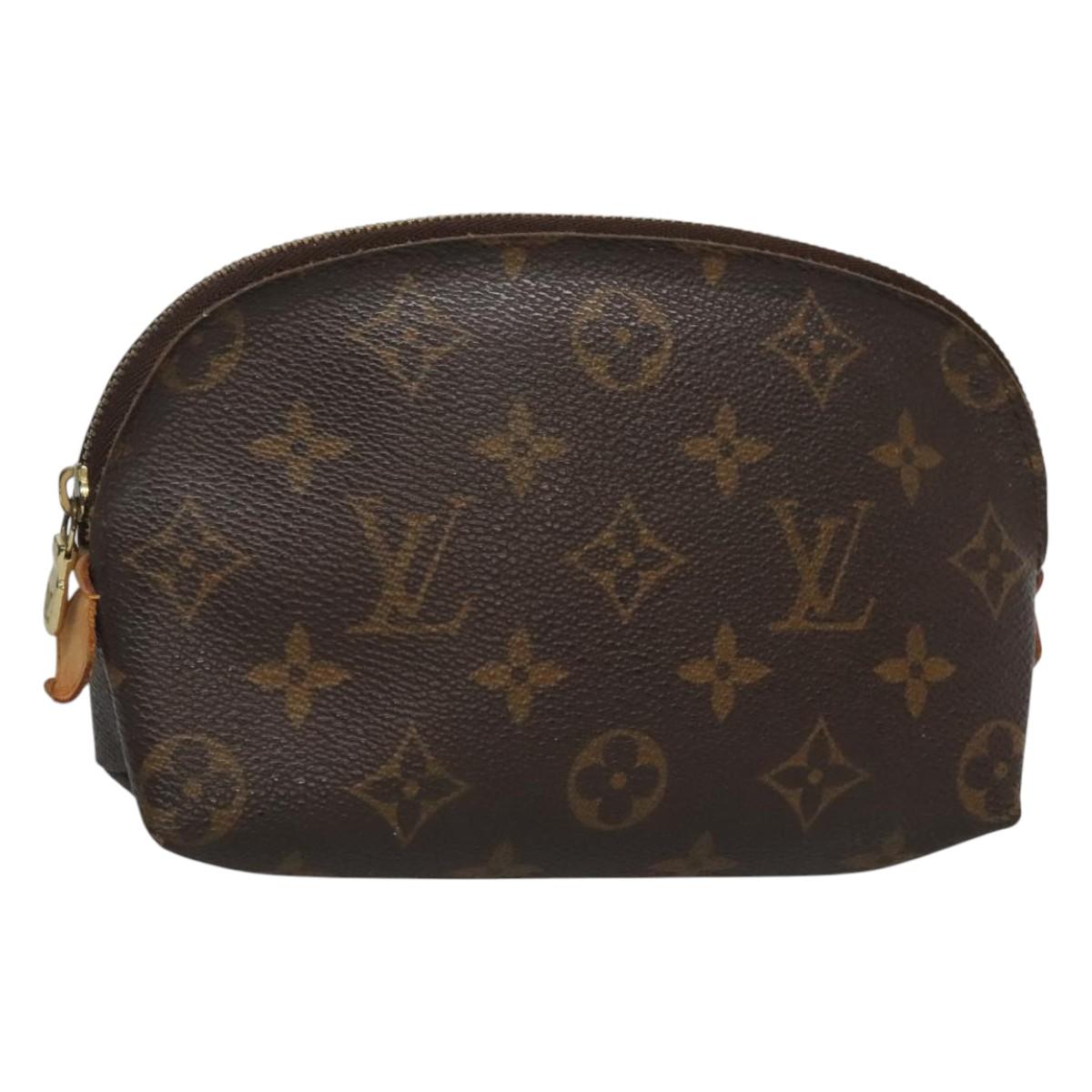 LOUIS VUITTON Monogram Pochette Cosmetic PM Cosmetic Pouch M47515 LV 122717