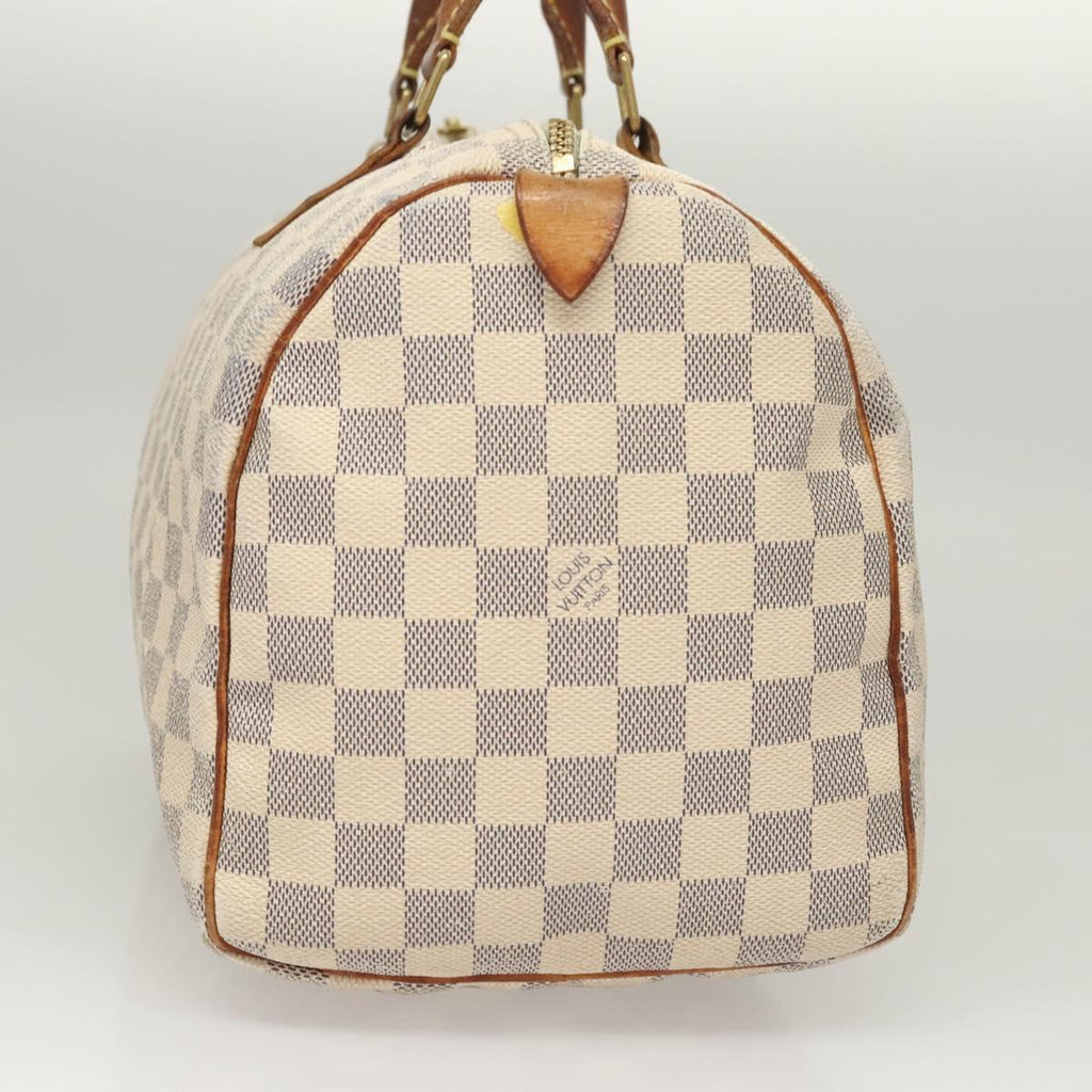LOUIS VUITTON Damier Azur Speedy 30 Hand Bag N41533 LV 122739