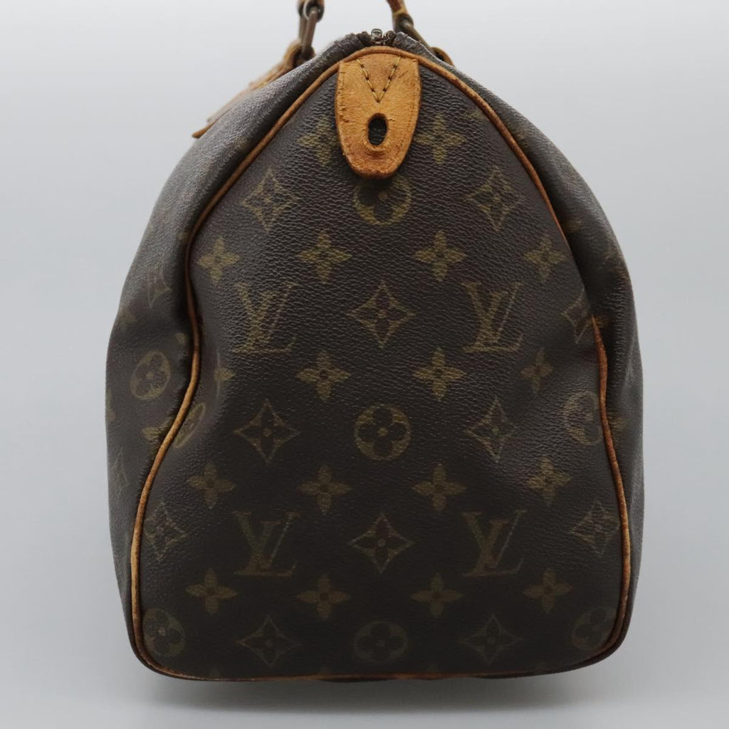 LOUIS VUITTON Monogram Speedy 35 Hand Bag M41524 LV 122754