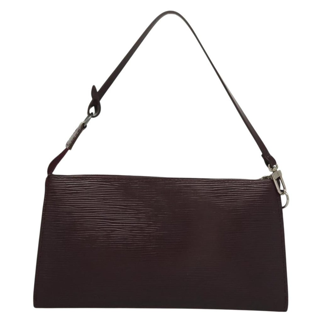 LOUIS VUITTON Epi Pochette Accessoires Pouch Cassis M5298K LV 122888