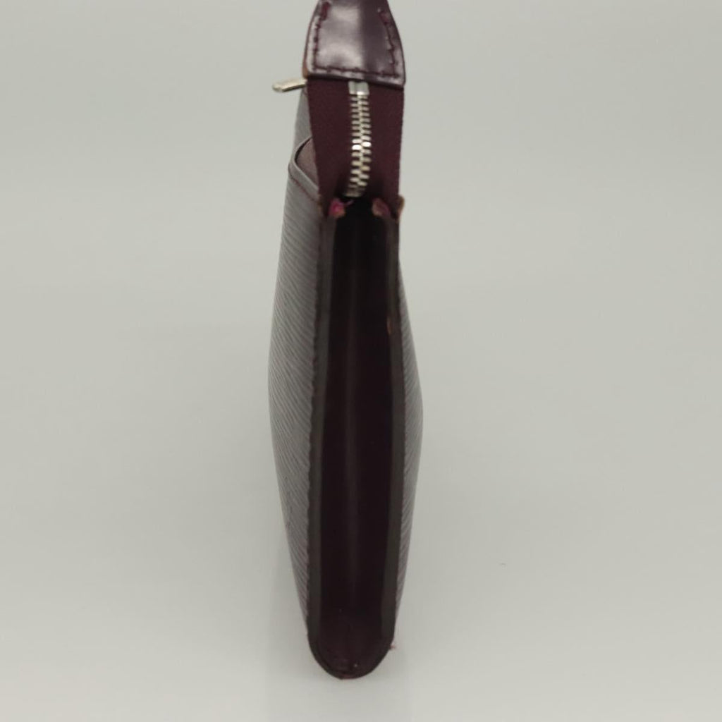 LOUIS VUITTON Epi Pochette Accessoires Pouch Cassis M5298K LV 122888