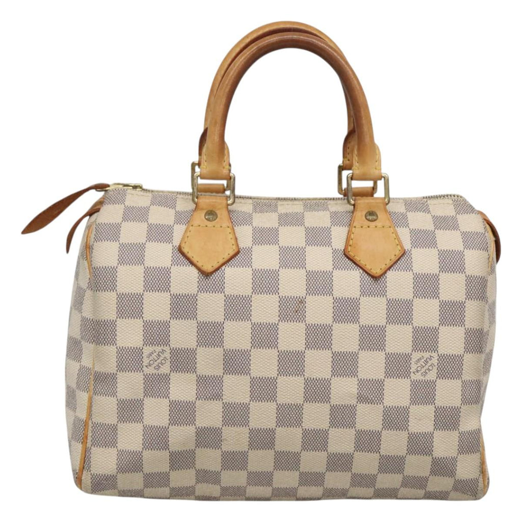 LOUIS VUITTON Damier Azur Speedy 25 Hand Bag N41534 LV 123667