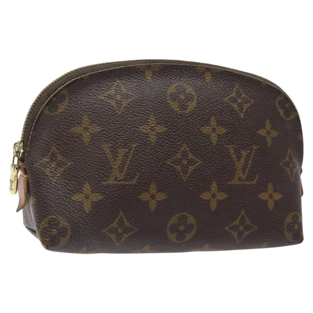 LOUIS VUITTON Monogram Pochette Cosmetic PM Cosmetic Pouch M47515 LV 123776