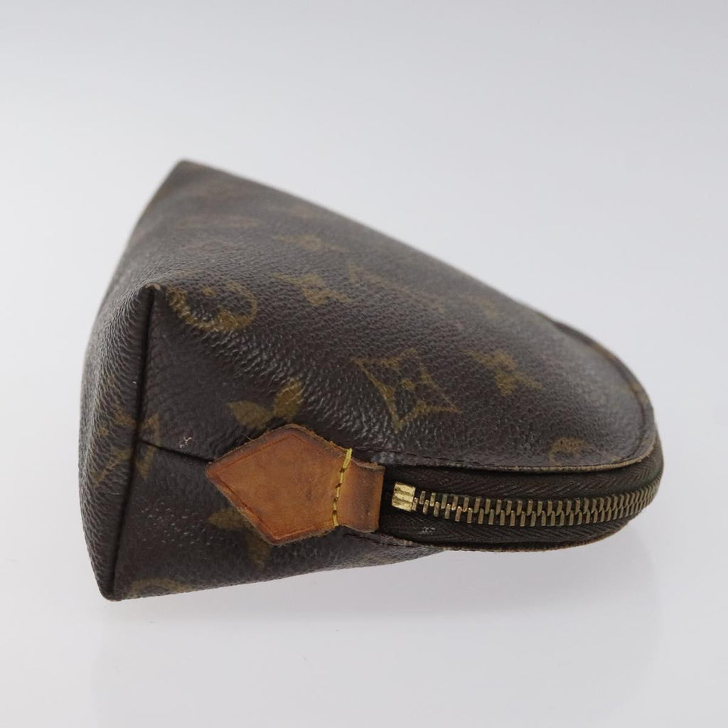 LOUIS VUITTON Monogram Pochette Cosmetic PM Cosmetic Pouch M47515 LV 123776