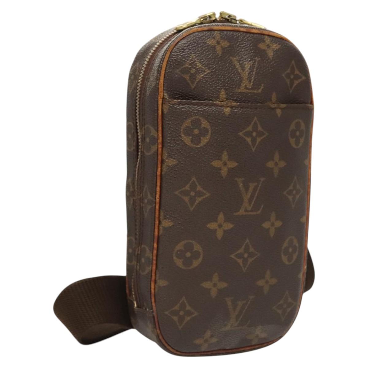 LOUIS VUITTON Monogram Pochette Gange Shoulder Bag M51870 LV 123927