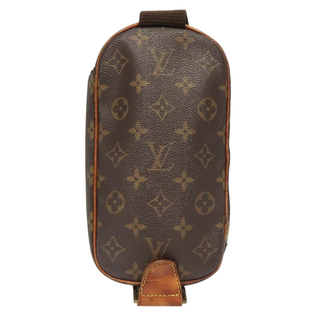 LOUIS VUITTON Monogram Pochette Gange Shoulder Bag M51870 LV 123927