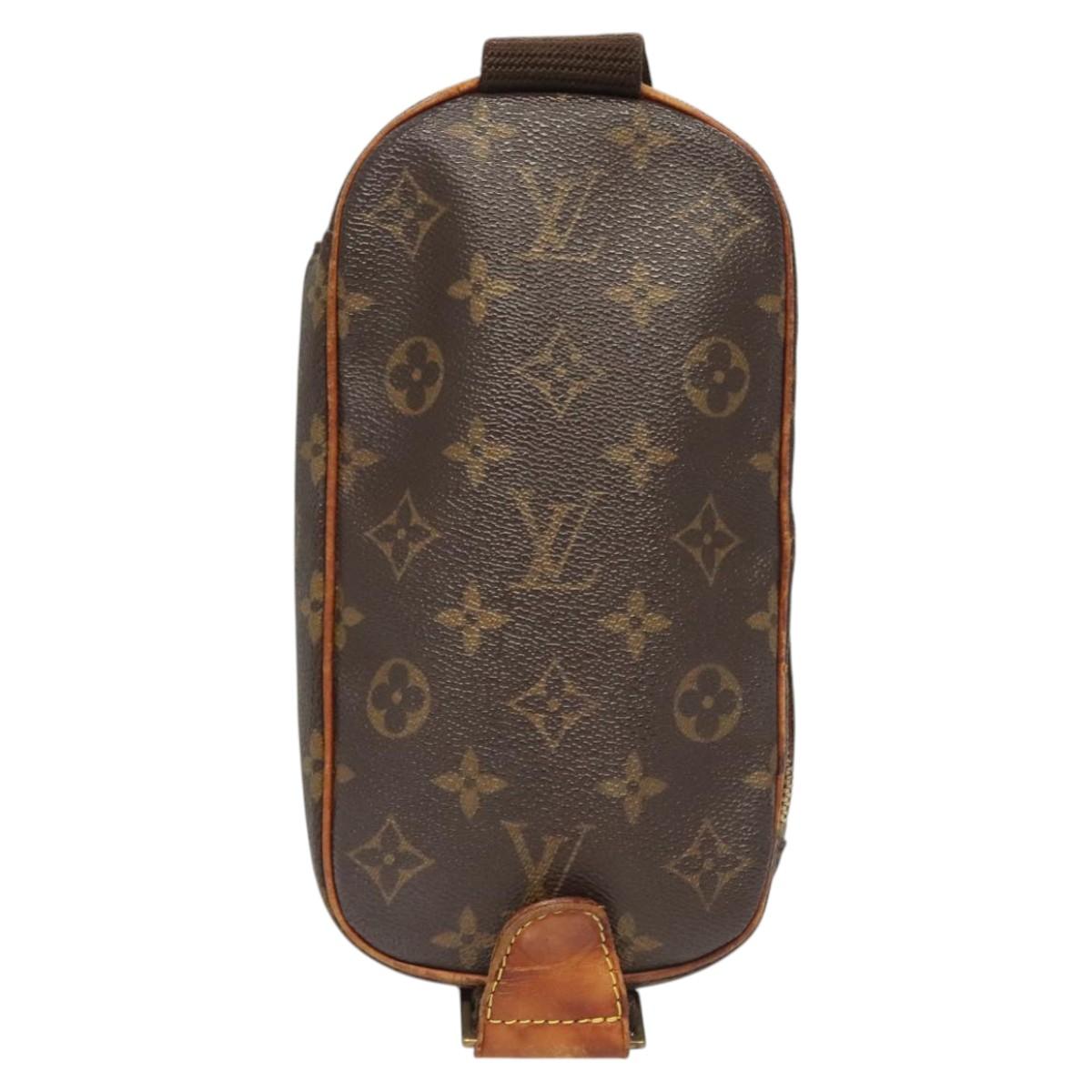 LOUIS VUITTON Monogram Pochette Gange Shoulder Bag M51870 LV 123927