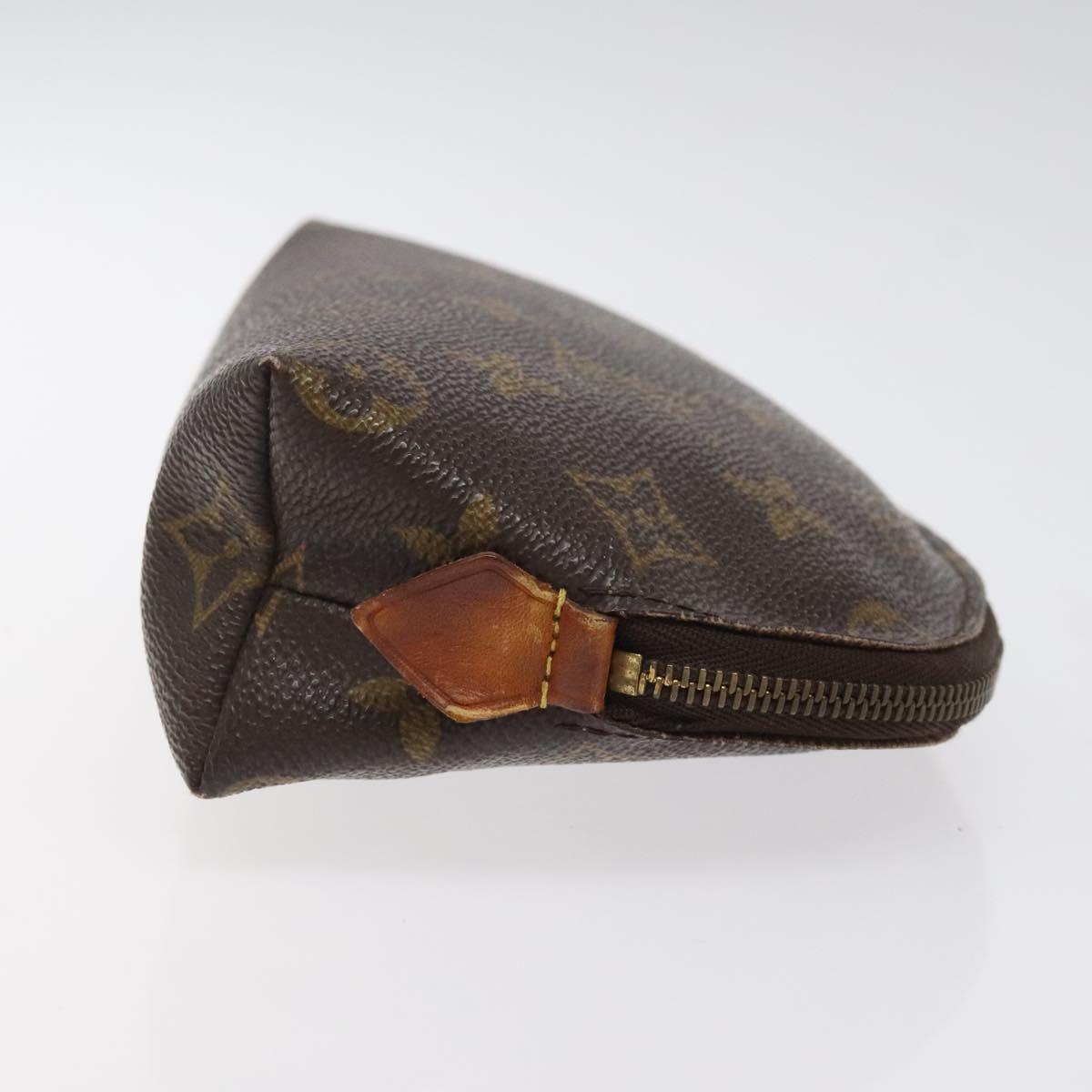 LOUIS VUITTON Monogram Pochette Cosmetic PM Pouch M43998 LV 124034