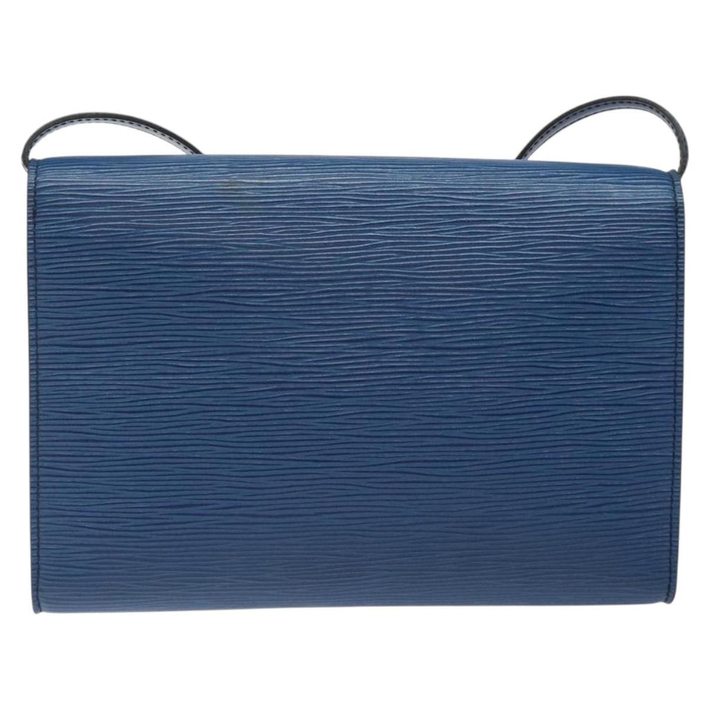 LOUIS VUITTON Epi Pochette Arche Shoulder Bag Blue M52575 LV 124057