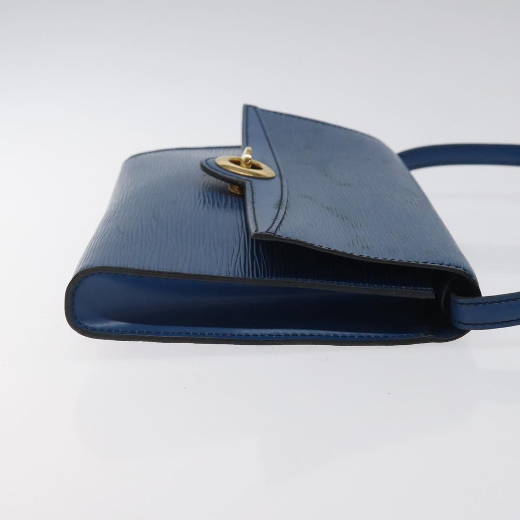 LOUIS VUITTON Epi Pochette Arche Shoulder Bag Blue M52575 LV 124057