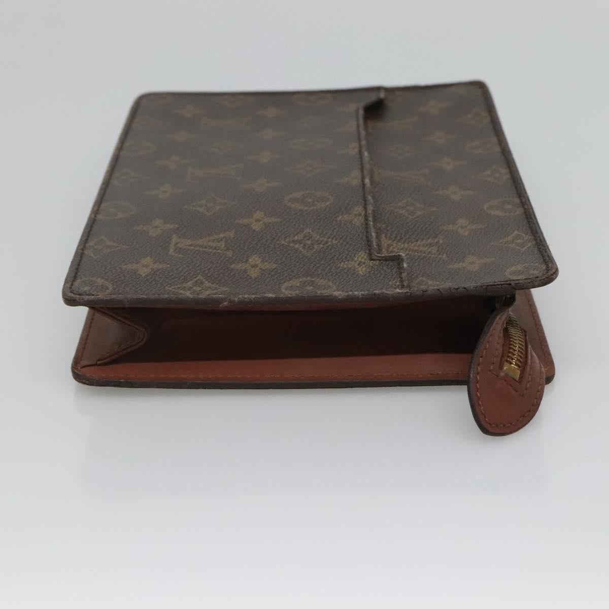 LOUIS VUITTON Monogram Pochette Homme Clutch Bag M51795 LV 124453