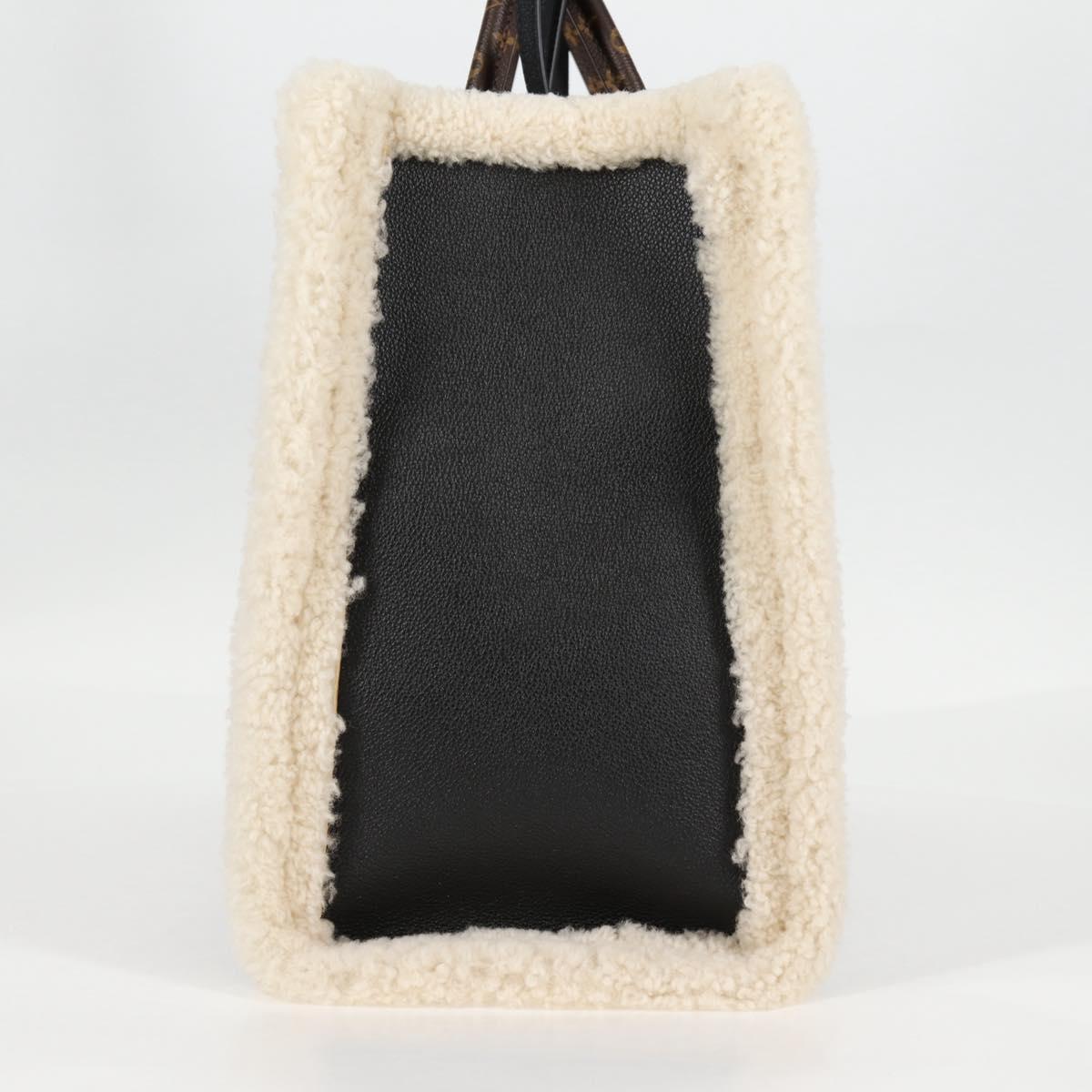 LOUIS VUITTON Monogram Shearing On The Go GM Tote Bag M56958 LV 124652S