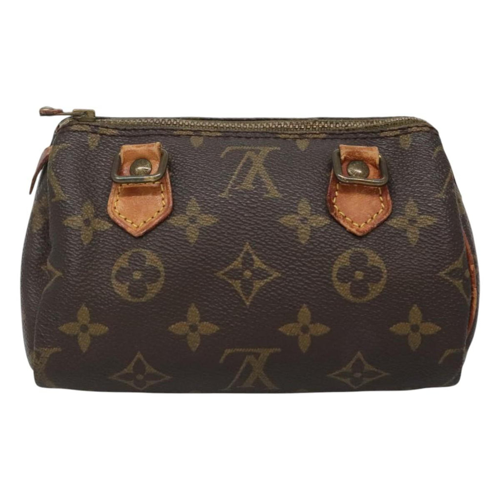 LOUIS VUITTON Monogram Mini Speedy Hand Bag M41534 LV 124722
