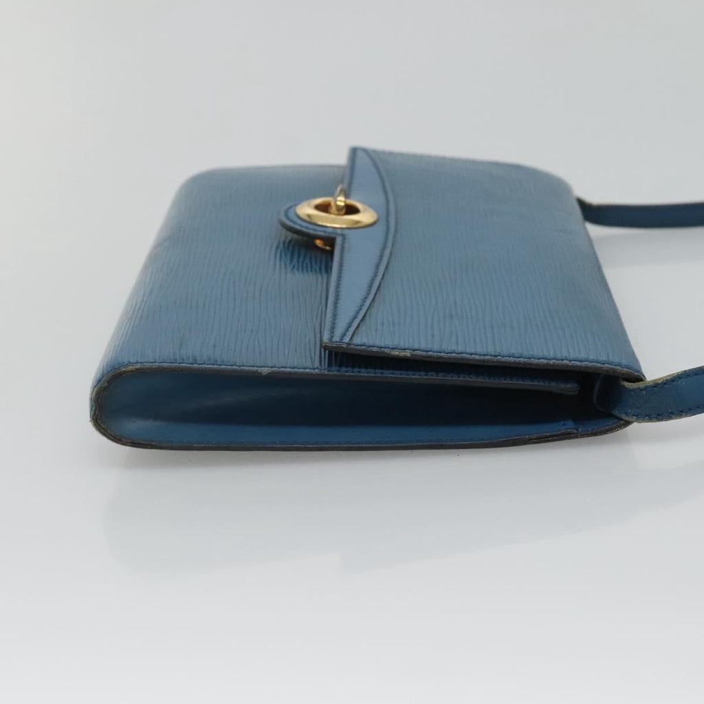 LOUIS VUITTON Epi Pochette Arche Shoulder Bag Blue M52575 LV 124831