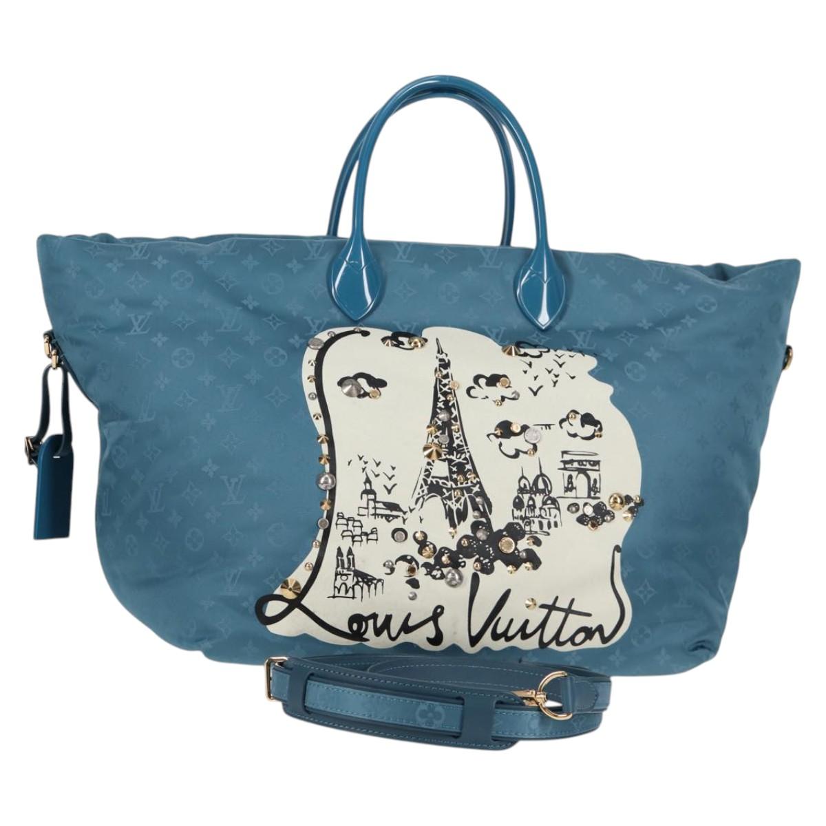 LOUIS VUITTON Cruise line Cabas Nouvelle Vague Bag Blue M94091 LV 125266AV