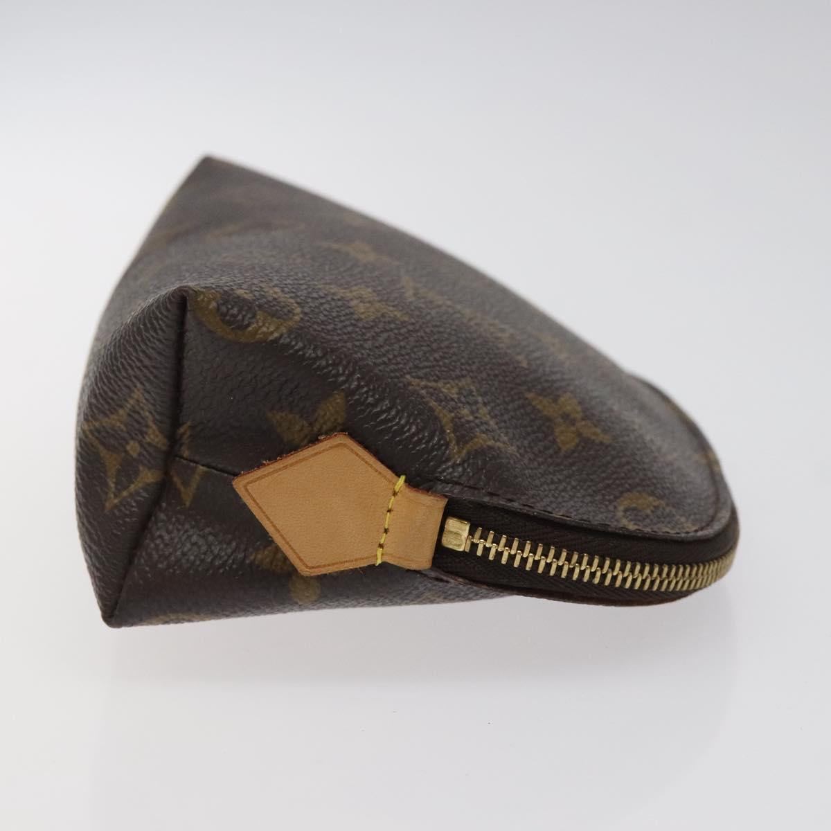 LOUIS VUITTON Monogram Pochette Cosmetic PM Pouch M43998 LV 125332