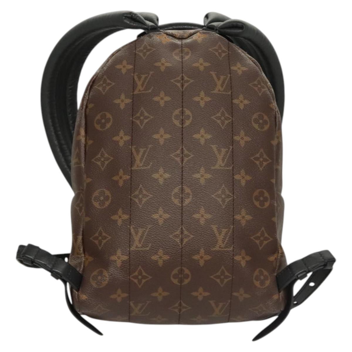LOUIS VUITTON Monogram Reverse Palm Springs PM Backpack M44870 LV 125354