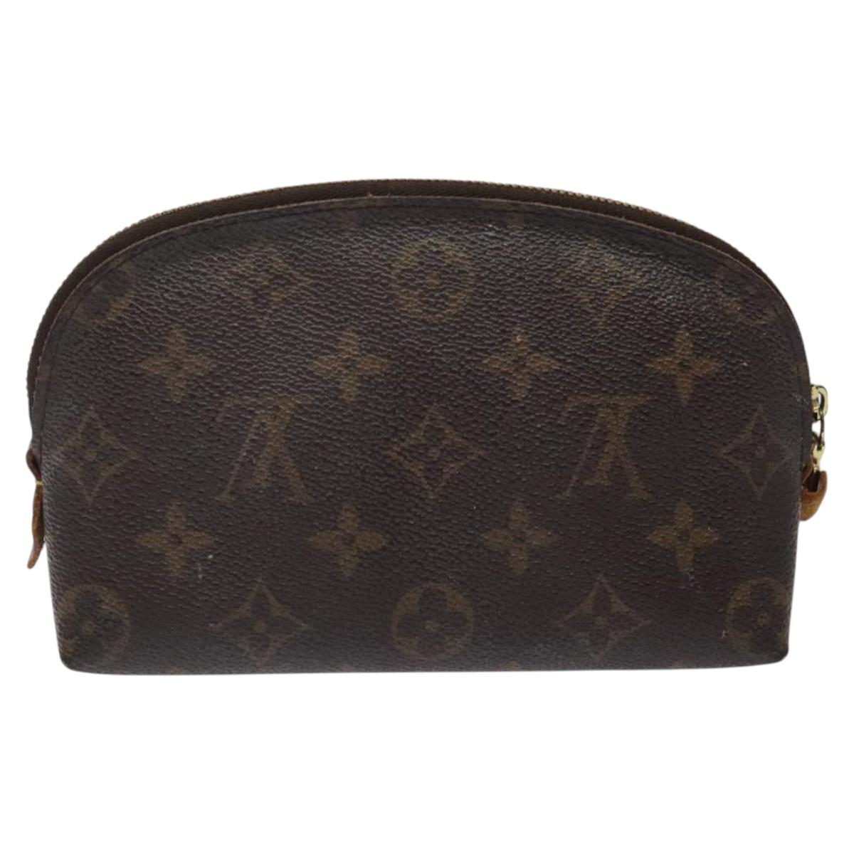 LOUIS VUITTON Monogram Pochette Cosmetic PM Pouch M43998 LV 125383