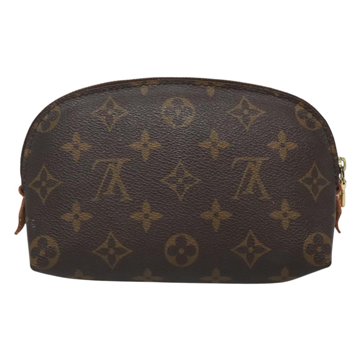 LOUIS VUITTON Monogram Pochette Cosmetic PM Pouch M43998 LV 125563
