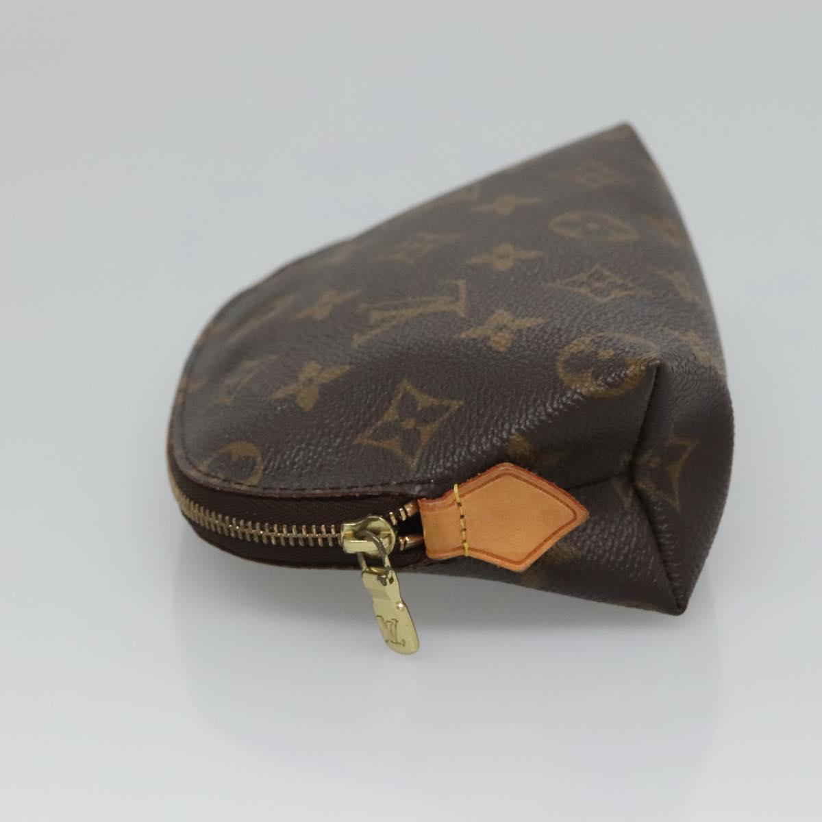 LOUIS VUITTON Monogram Pochette Cosmetic PM Pouch M43998 LV 125563