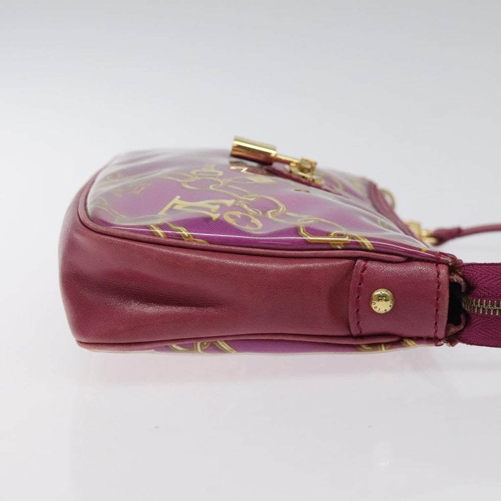 LOUIS VUITTON Monogram Charm Pochette Accessoires Fuchsia M95160 LV 125630V