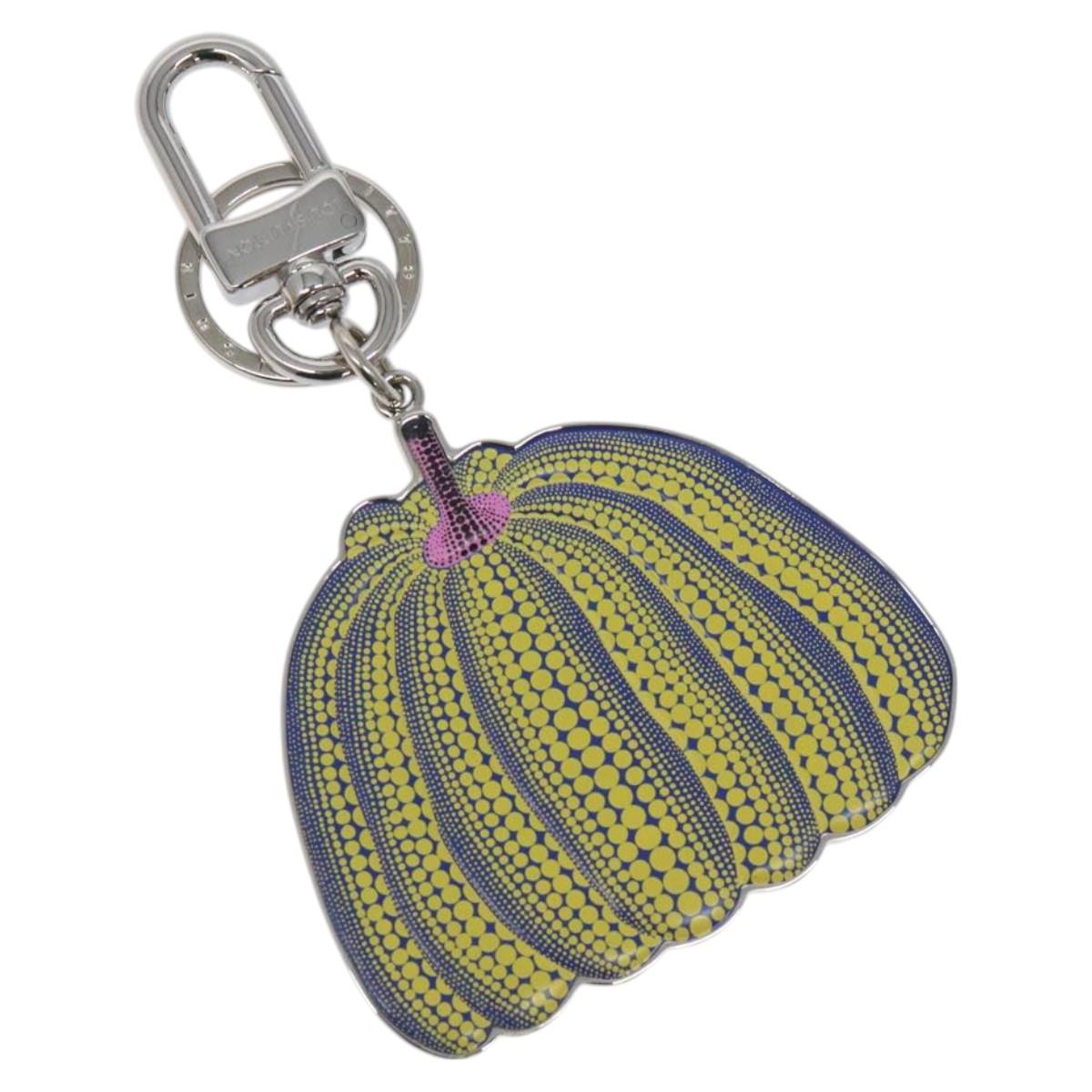 LOUIS VUITTON Porte Cles Pumpkin Key Ring metal Yellow M01103 LV 126203M