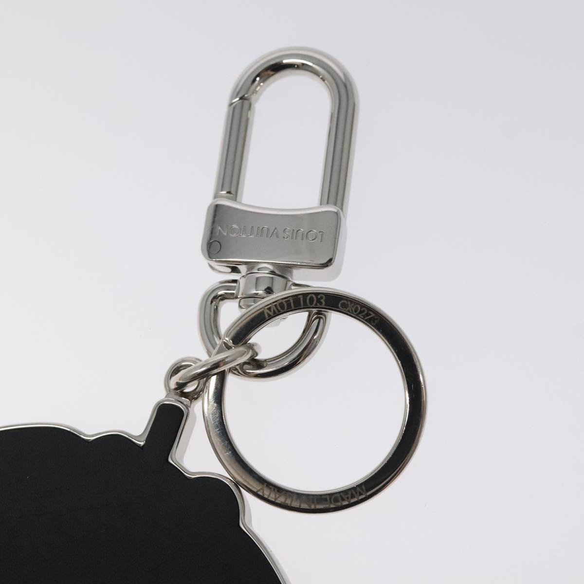 LOUIS VUITTON Porte Cles Pumpkin Key Ring metal Yellow M01103 LV 126203M