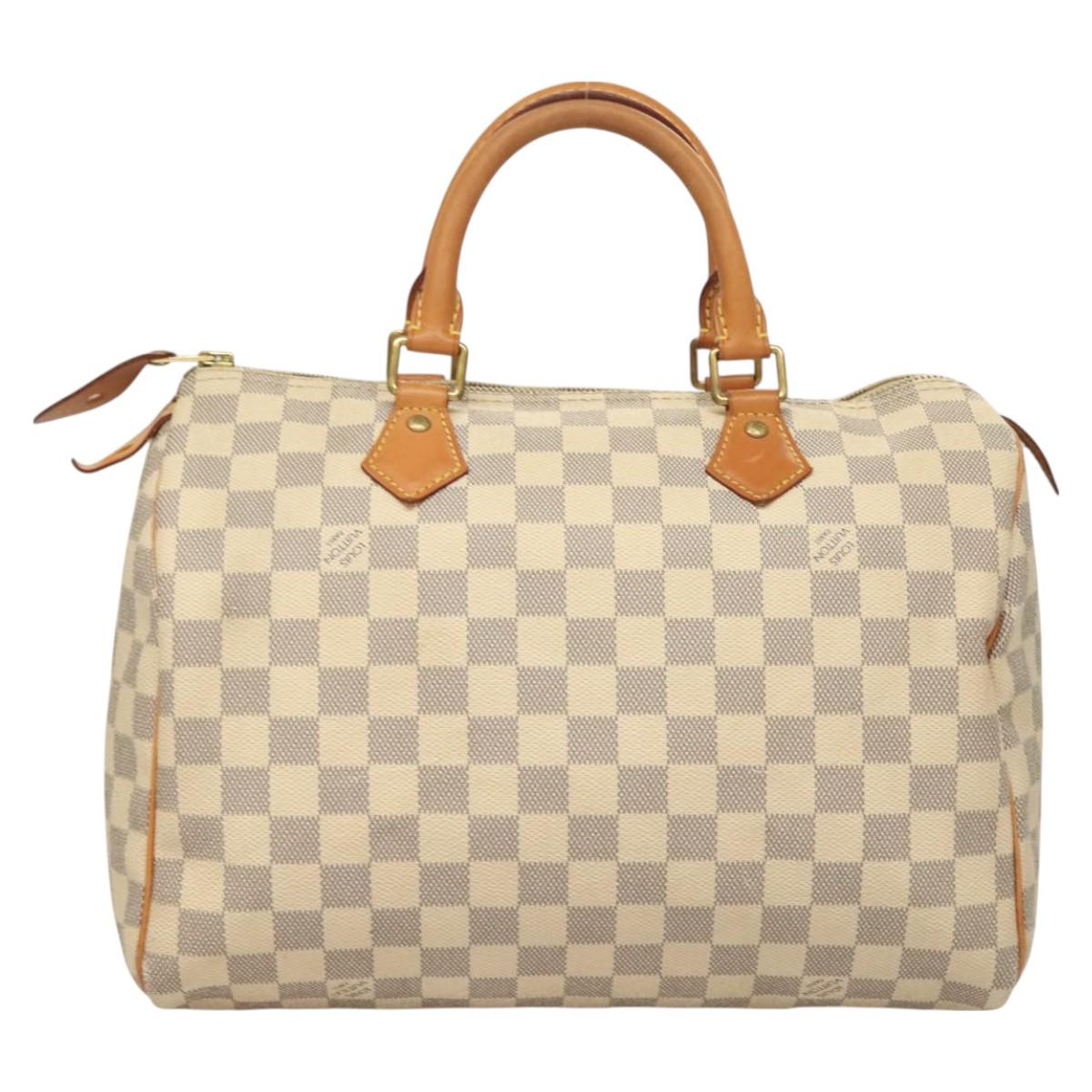 LOUIS VUITTON Damier Azur Speedy 30 Hand Bag N41533 LV 126212