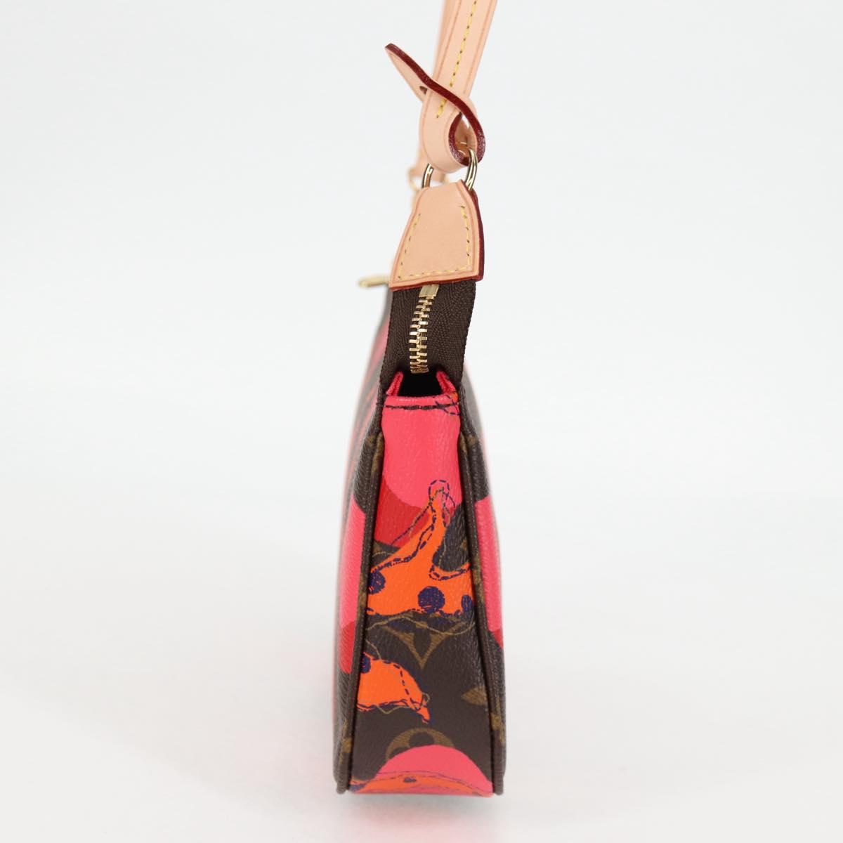 LOUIS VUITTON Monogram La Mage Pochette Accessoires Red M41604 LV 126224SM