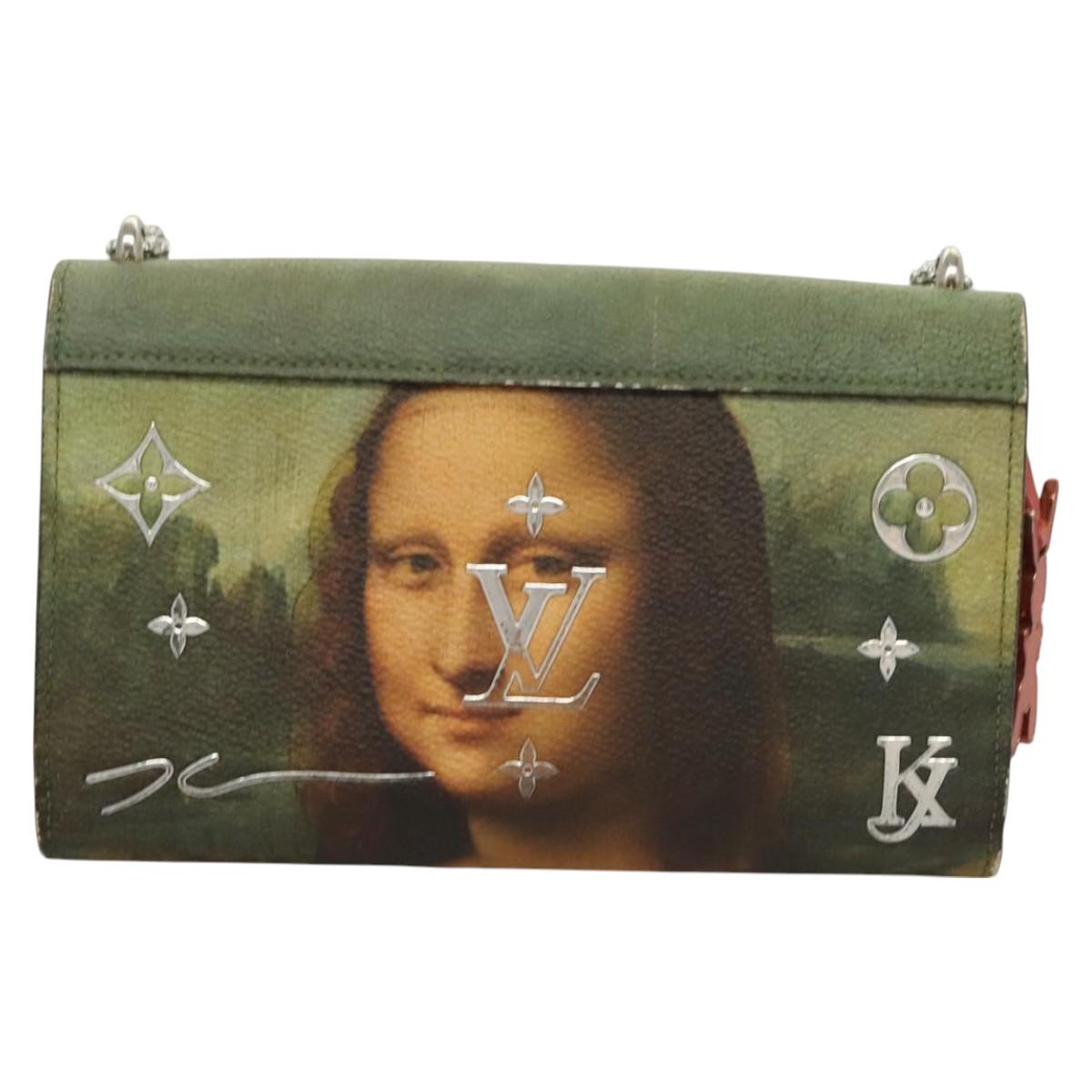 LOUIS VUITTON Masters Collection Pochette Chain Bag Pink M64626 LV 126235