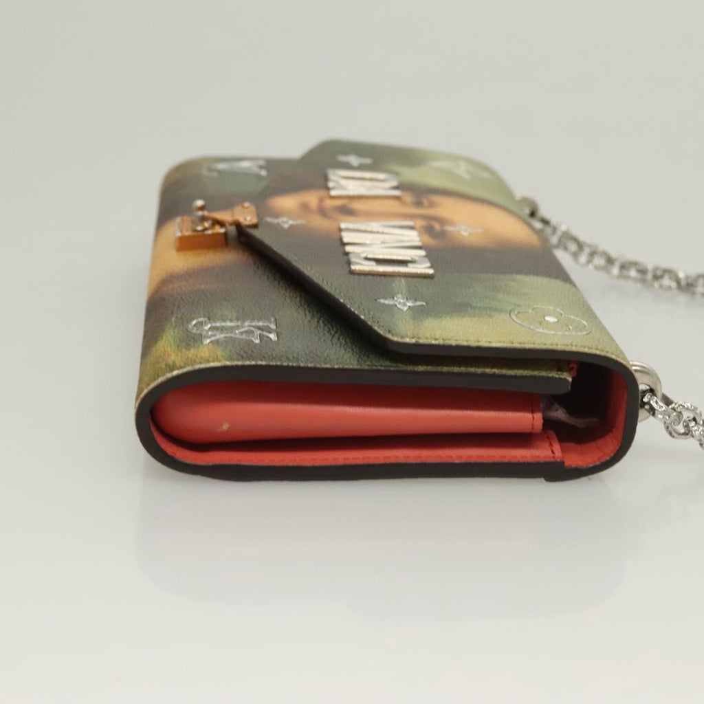 LOUIS VUITTON Masters Collection Pochette Chain Bag Pink M64626 LV 126235