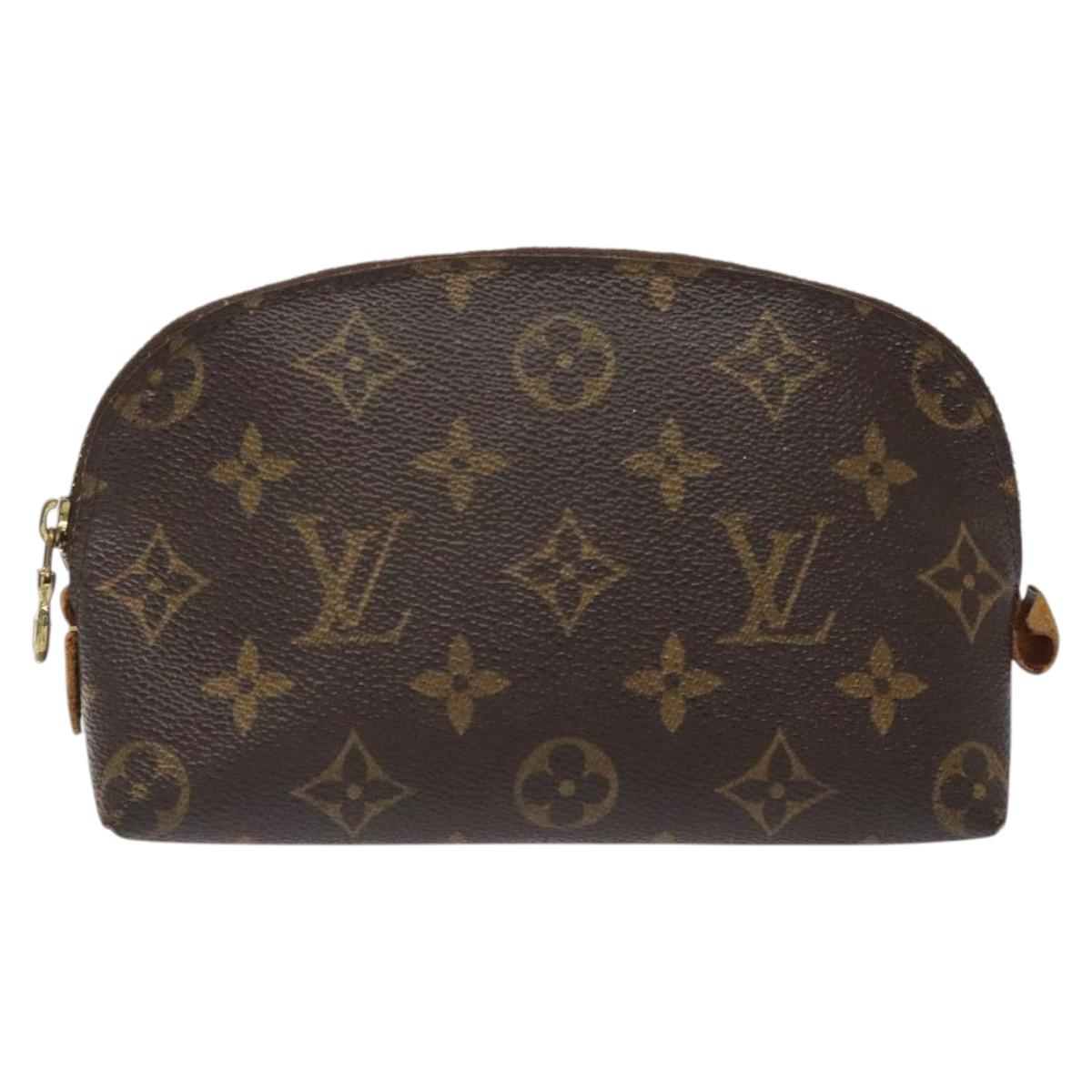 LOUIS VUITTON Monogram Pochette Cosmetic PM Pouch M43998 LV 126308