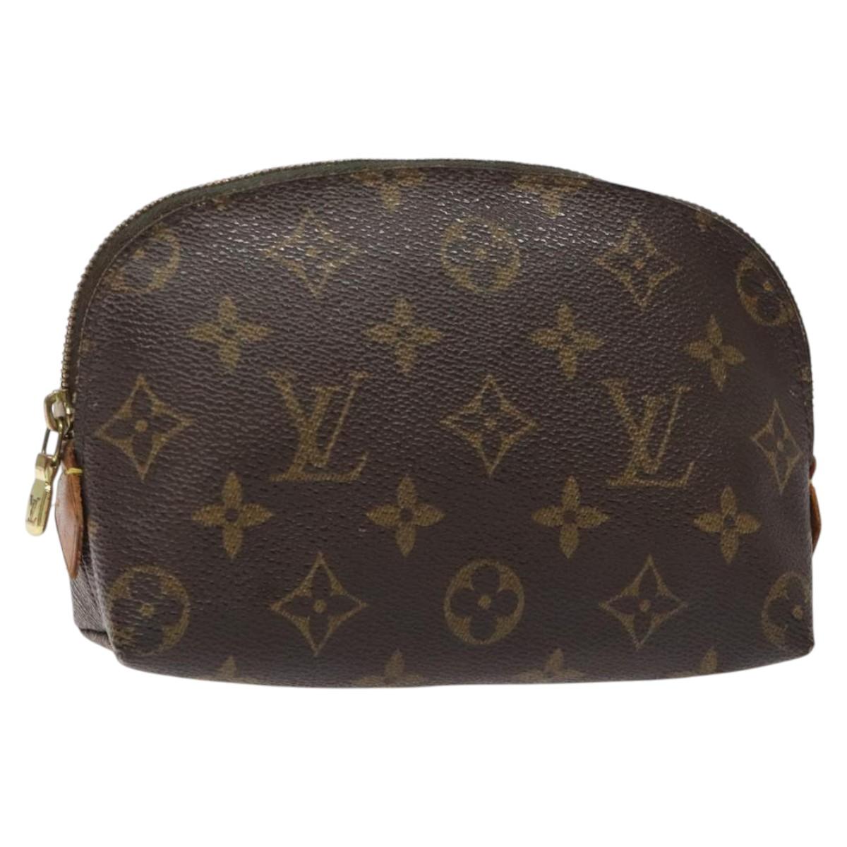 LOUIS VUITTON Monogram Pochette Cosmetic PM Pouch M43998 LV 126310
