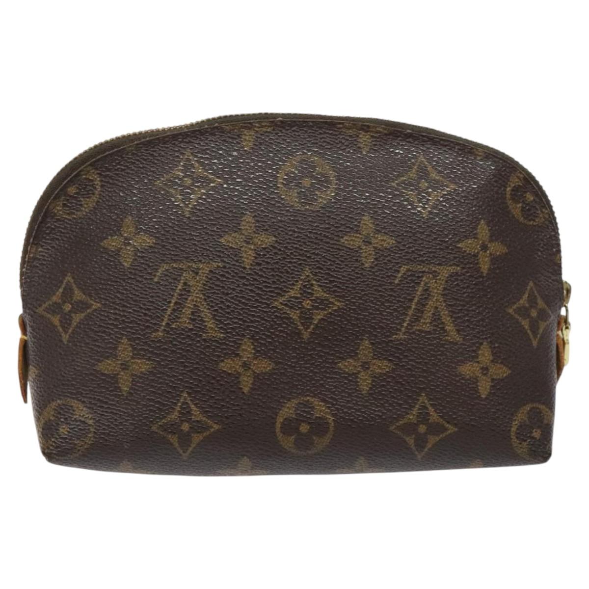 LOUIS VUITTON Monogram Pochette Cosmetic PM Pouch M43998 LV 126310