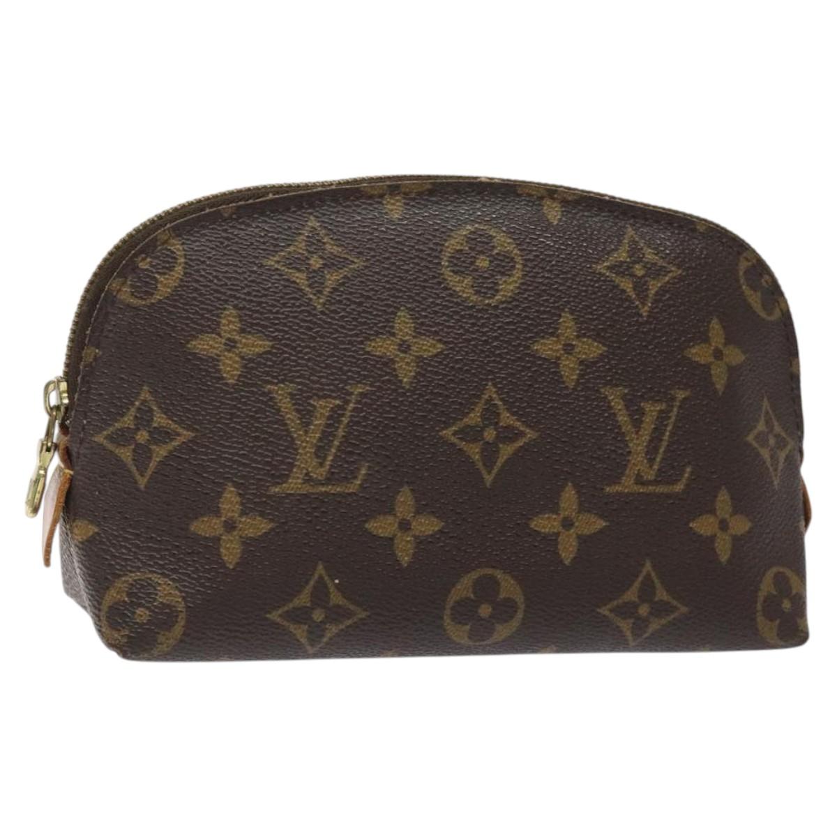 LOUIS VUITTON Monogram Pochette Cosmetic PM Pouch M43998 LV 126340