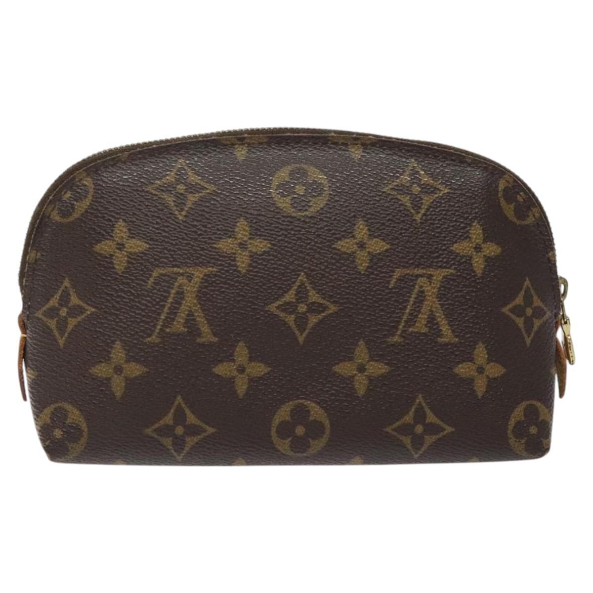 LOUIS VUITTON Monogram Pochette Cosmetic PM Pouch M43998 LV 126340