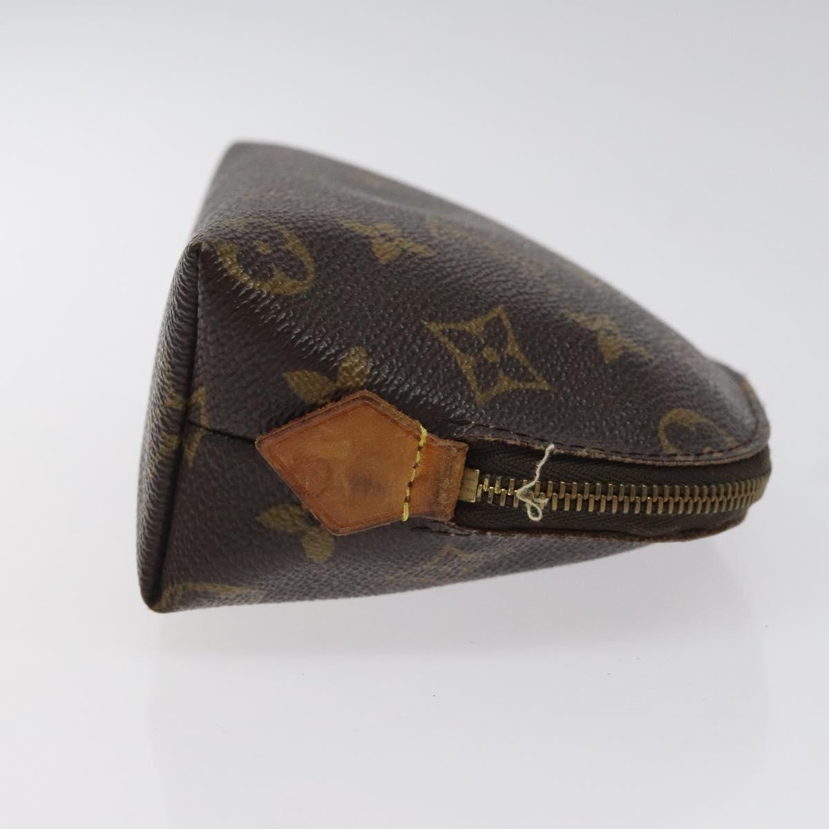 LOUIS VUITTON Monogram Pochette Cosmetic PM Pouch M43998 LV 126340