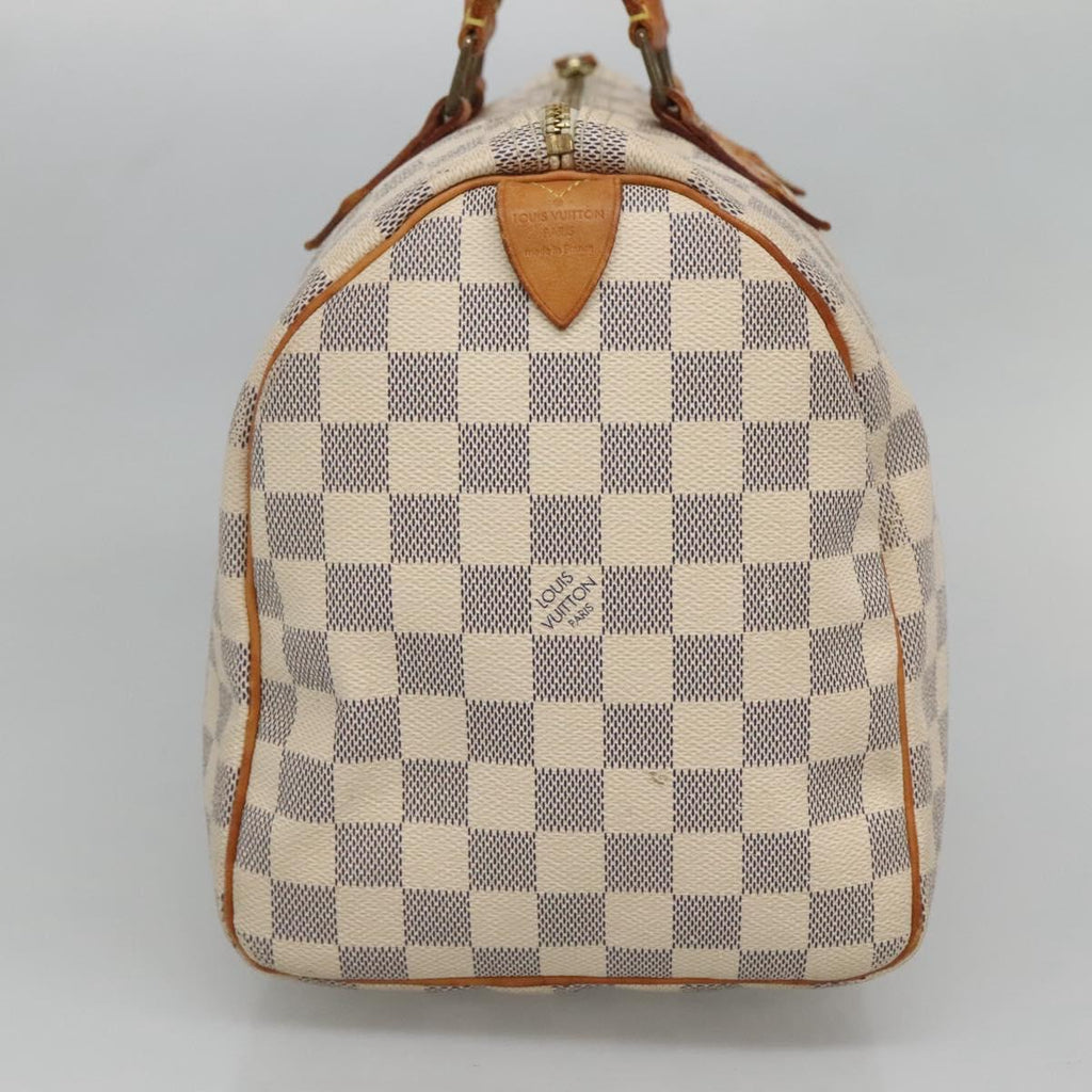 LOUIS VUITTON Damier Azur Speedy 30 Hand Bag N41533 LV 126482