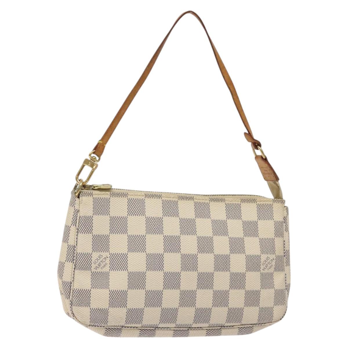 LOUIS VUITTON Damier Azur Pochette Accessoires Pouch N51986 LV 126572